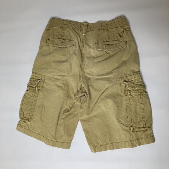 American Eagle AE Longboard Lot Of 2 Ripstop Cargo Shorts Size 28 X 12” Inseam - Picture 5 of 11